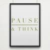 pause